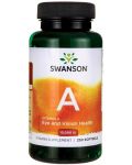 Vitamin A, 10 000 IU, 250 меки капсули, Swanson - 1t
