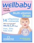 Wellbaby Multi-vitamin drops, 30 ml, Vitabiotics - 1t