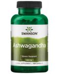 Ashwagandha, 450 mg, 100 капсули, Swanson - 1t