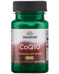 CoQ10, 100 mg, 50 меки капсули, Swanson - 1t
