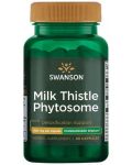 Milk Thistle Phytosome, 300 mg, 60 капсули, Swanson - 1t