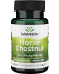 Horse Chestnut, 200 mg, 120 таблетки, Swanson - 1t