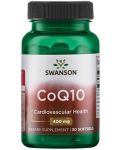 CoQ10, 400 mg, 30 меки капсули, Swanson - 1t