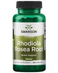 Rhodiola Rosea Root, 400 mg, 100 капсули, Swanson - 1t