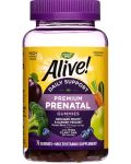 Alive Premium Prenatal за бременни, 75 таблетки, Nature's Way - 1t