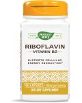 Riboflavin Vitamin B2, 100 mg, 100 капсули, Nature's Way - 1t