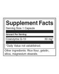 CoQ10, 30 mg, 60 капсули, Swanson - 3t