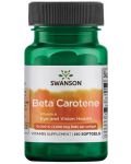 Beta Carotene, 3000 mcg, 250 меки капсули, Swanson - 1t