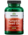 Pumpkin Seed Oil, 1000 mg, 100 капсули, Swanson - 1t