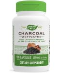Charcoal Activated, 100 капсули, Nature's Way - 1t