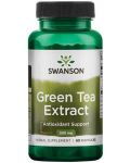 Green Tea Extract, 500 mg, 60 капсули, Swanson - 1t