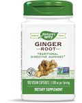 Ginger Root, 550 mg, 100 капсули, Nature's Way - 1t