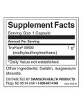 MSM, 1000 mg, 240 капсули, Swanson - 2t