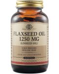 Flaxseed Oil, 1250 mg, 100 меки капсули, Solgar - 1t