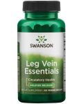 Leg Vein Essentials, 60 растителни капсули, Swanson - 1t