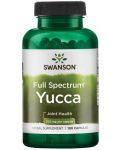 Full Spectrum Yucca, 500 mg, 100 капсули, Swanson - 1t