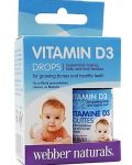 Vitamin D3, 400 IU, 15 ml, Webber Naturals - 1t