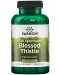 Full Spectrum Blessed Thistle, 400 mg, 90 капсули, Swanson - 1t