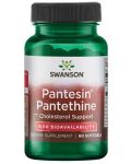 Pantesin Pantethine, 300 mg, 60 капсули, Swanson - 1t
