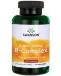 Super Stress B-Complex, 100 капсули, Swanson - 1t