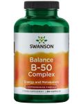 Balance B-50 Complex, 250 капсули, Swanson - 1t