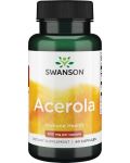 Acerola, 500 mg, 60 капсули, Swanson - 1t