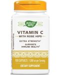 Vitamin C with Rose Hips, 100 капсули, Nature's Way - 1t