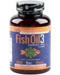 Fish Oil Omega 3, 1000 mg, 90 капсули, Cvetita Herbal - 1t
