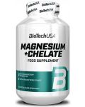 Magnesium + Chelate, 60 капсули, BioTech USA - 1t