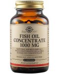 Fish Oil Concentrate, 1000 mg, 60 меки капсули, Solgar - 1t