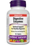 Digestive Еnzymes, 90 таблетки, Webber Naturals - 1t