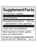 Fenugreek Extract, 500 mg, 90 капсули, Swanson - 2t