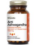 Acti Ashwagandha, 450 mg, 60 веге капсули, Herbamedica - 1t