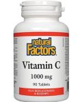 Vitamin C, 1000 mg, 90 таблетки, Natural Factors - 1t