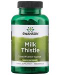 Milk Thistle, 500 mg, 100 капсули, Swanson - 1t