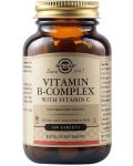 Vitamin B-Complex with Vitamin C, 100 таблетки, Solgar - 1t