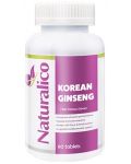 Korean Ginseng, 60 таблетки, Naturalico - 1t