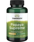 Papaya Supreme, 50 mg, 300 таблетки, Swanson - 1t