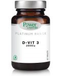 Platinum Range D-Vit 3, 60 таблетки, Power of Nature - 1t
