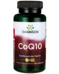 CoQ10, 120 mg, 100 капсули, Swanson - 1t