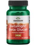 BetaRight Beta Glucans, 250 mg, 60 капсули, Swanson - 1t