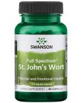 Full Spectrum St. John's Wort, 375 mg, 60 капсули, Swanson - 1t