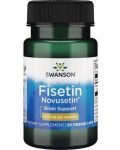 Fisetin Novusetin, 100 mg, 30 капсули, Swanson - 1t