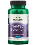 SeMSC Selenium, 200 mcg, 120 капсули, Swanson - 1t