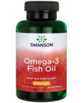 Omega-3 Fish Oil, 150 меки капсули, Swanson - 1t