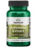 Artichoke Extract, 250 mg, 60 капсули, Swanson - 1t