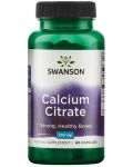 Calcium Citrate, 200 mg, 60 капсули, Swanson - 1t