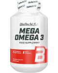 Mega Omega 3, 180 гел капсули, BioTech USA - 1t