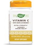 Vitamin C with Bioflavonoids, 1000 mg, 100 капсули, Nature's Way - 1t