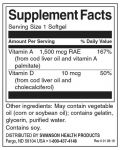Vitamins A & D, 250 меки капсули, Swanson - 2t
